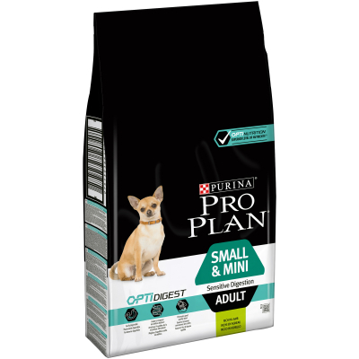 Сухий корм для собак Purina Pro Plan Small&Mini Sensitive Digestion зі смаком ягняти 7 кг (7613036611329)