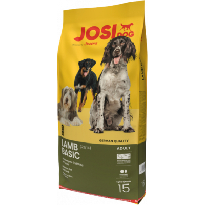 Сухий корм для собак Josera JosiDog Lamb Basic 15 кг (4032254770688)