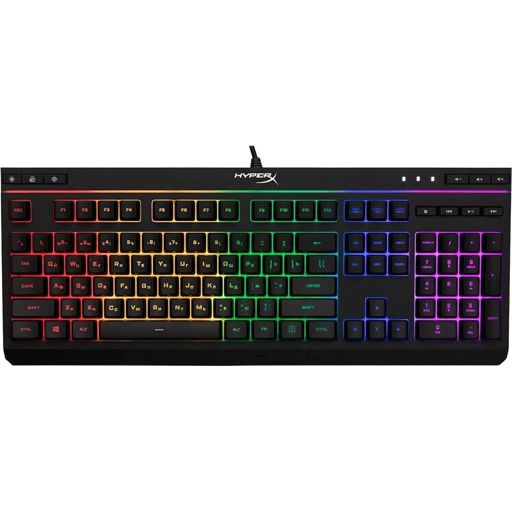 Клавіатура HyperX Alloy Core RGB UA (4P4F5AA)