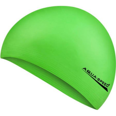 Шапка для плавання Aqua Speed Soft Latex 122-04 5727 неоновий зелений Уні OSFM (5908217657275)