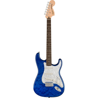 Електрогітара Squier by Fender Affinity Series FSR Stratocaster QMT Sapphire Blue Transparent (234838)