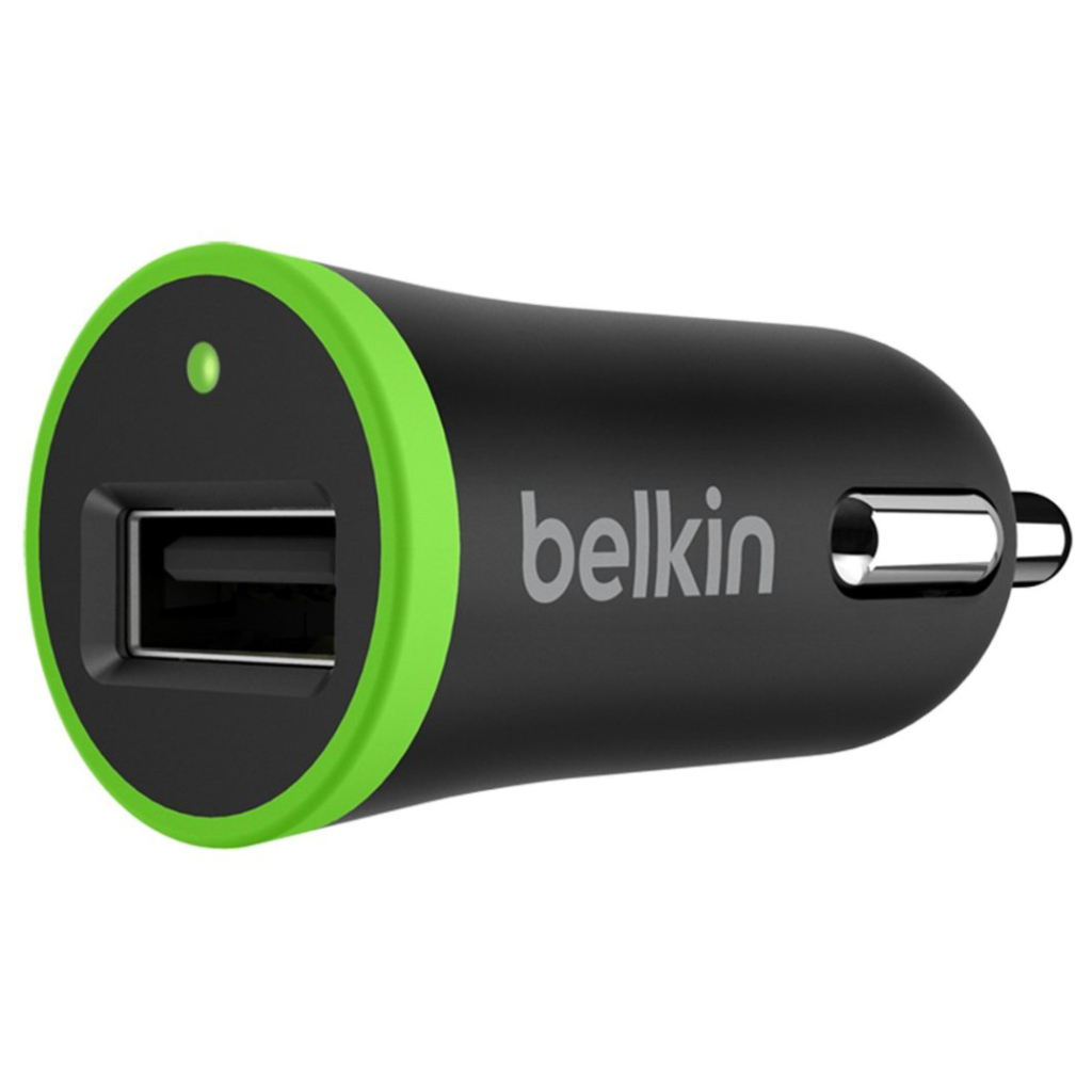 Зарядний пристрій Belkin BoostUp Charger + LIGHTNING сable, 1*USB 5V/2.4A (F8J121bt04-BLK)