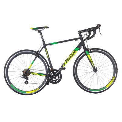 Велосипед Trinx Tempo 2.0 700C*500MM Matt-Black-Green (10030047)