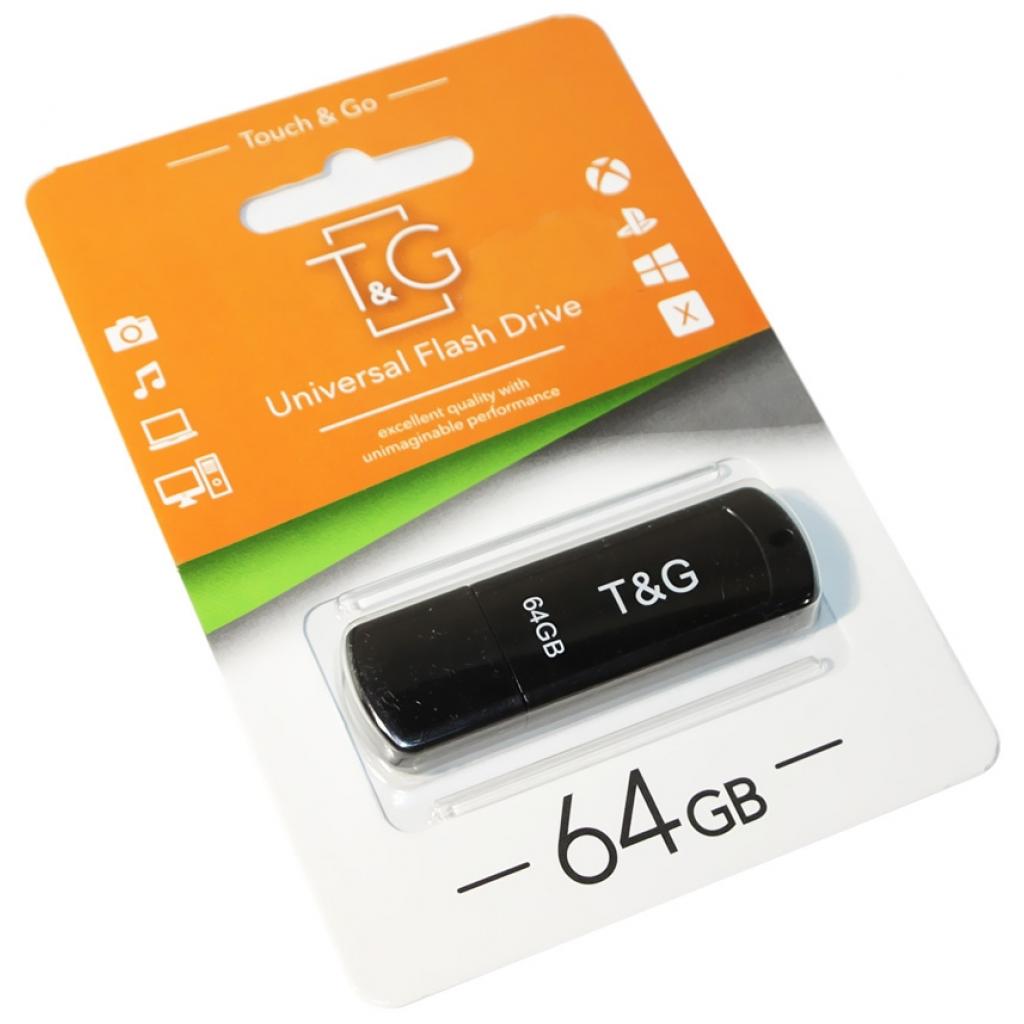 USB флеш накопичувач T&G 64GB 011 Classic Series Black USB 2.0 (TG011-64GBBK)