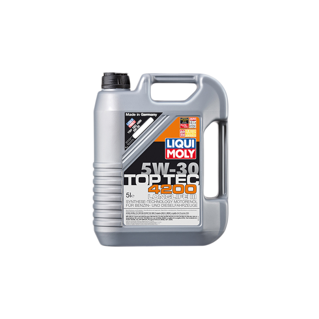 Моторна олива Liqui Moly TOP TEC 4200 5W-30 NEW GENERATION (LQ 7661)