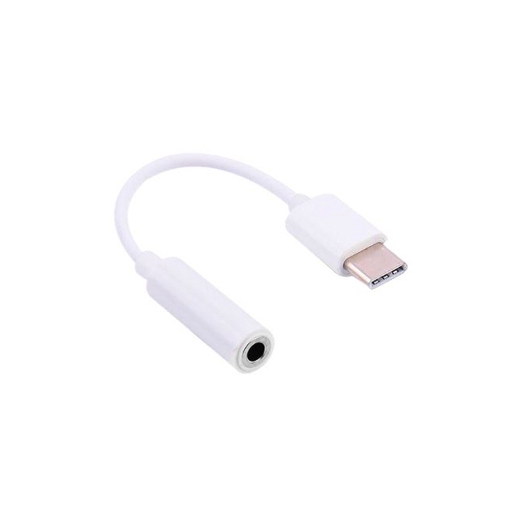 Перехідник Lapara USB Type-C Male - Audio AUX mini jack 3,5 mm Female (LA-Type-C-Audio-3.5mm white)