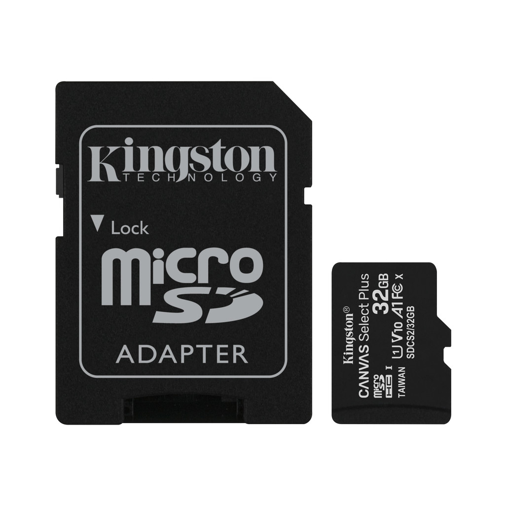 Карта пам'яті Kingston 2x32GB microSD class 10 U1 V10 A1 Canvas Select Plus (SDCS2/32GB-2P1A)