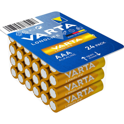 Батарейка Varta LONGLIFE ALKALINE * 24 box (04103301124)