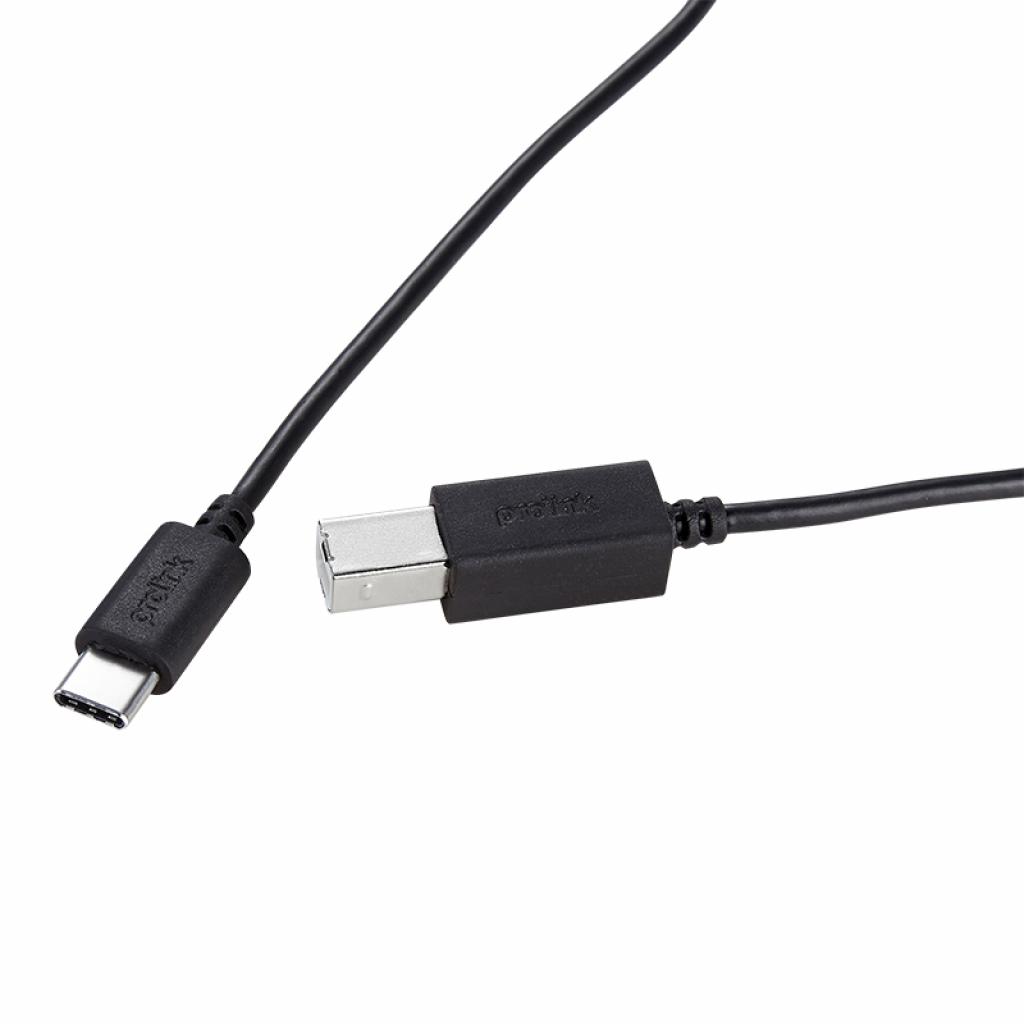 Кабель для принтера USB 2.0 Type-C to BM 1.0m Prolink (PB482-0100)