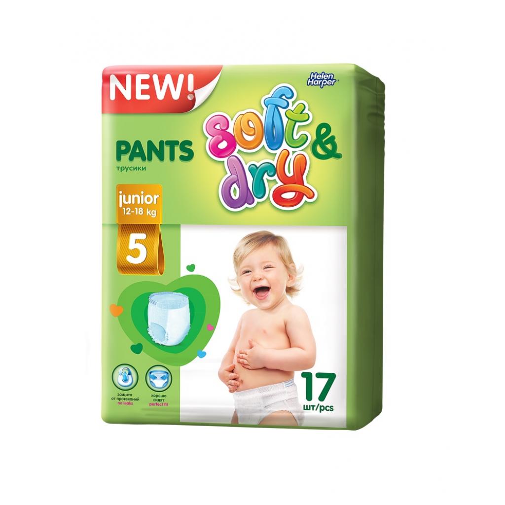 Підгузок Helen Harper Pants Soft&Dry Junior 12-18 кг 17 шт (5411416043768)