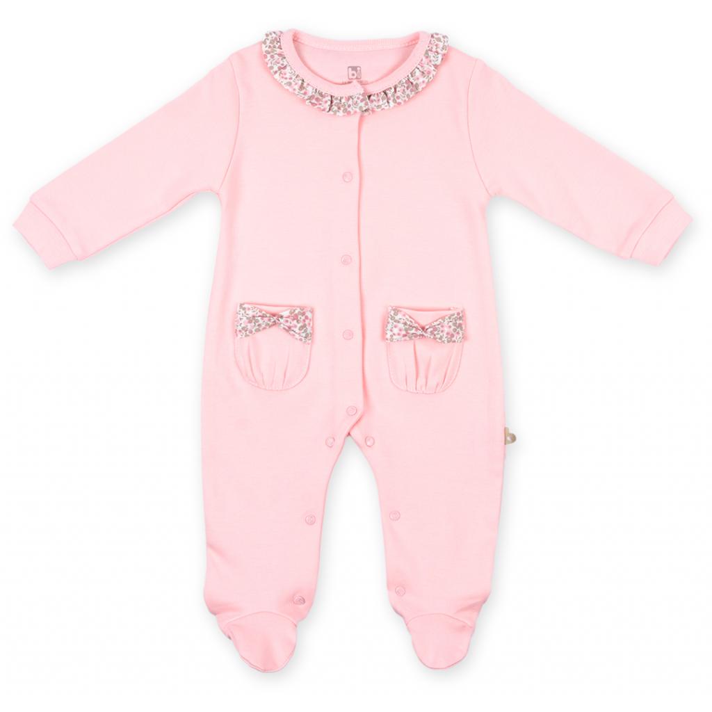 Чоловічок Bibaby з бантиком (60089-50G-pink)