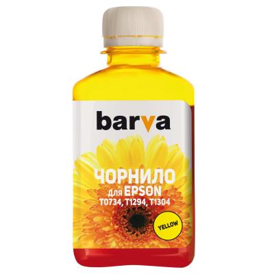 Чорнило Barva Epson T1304/T1294/T1284/T1034/T0734 Yellow 180 г pigm. (E130-538)