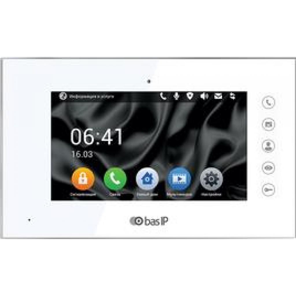 Відеодомофон Bas-IP AQ-07L White (AQ-07L_W)