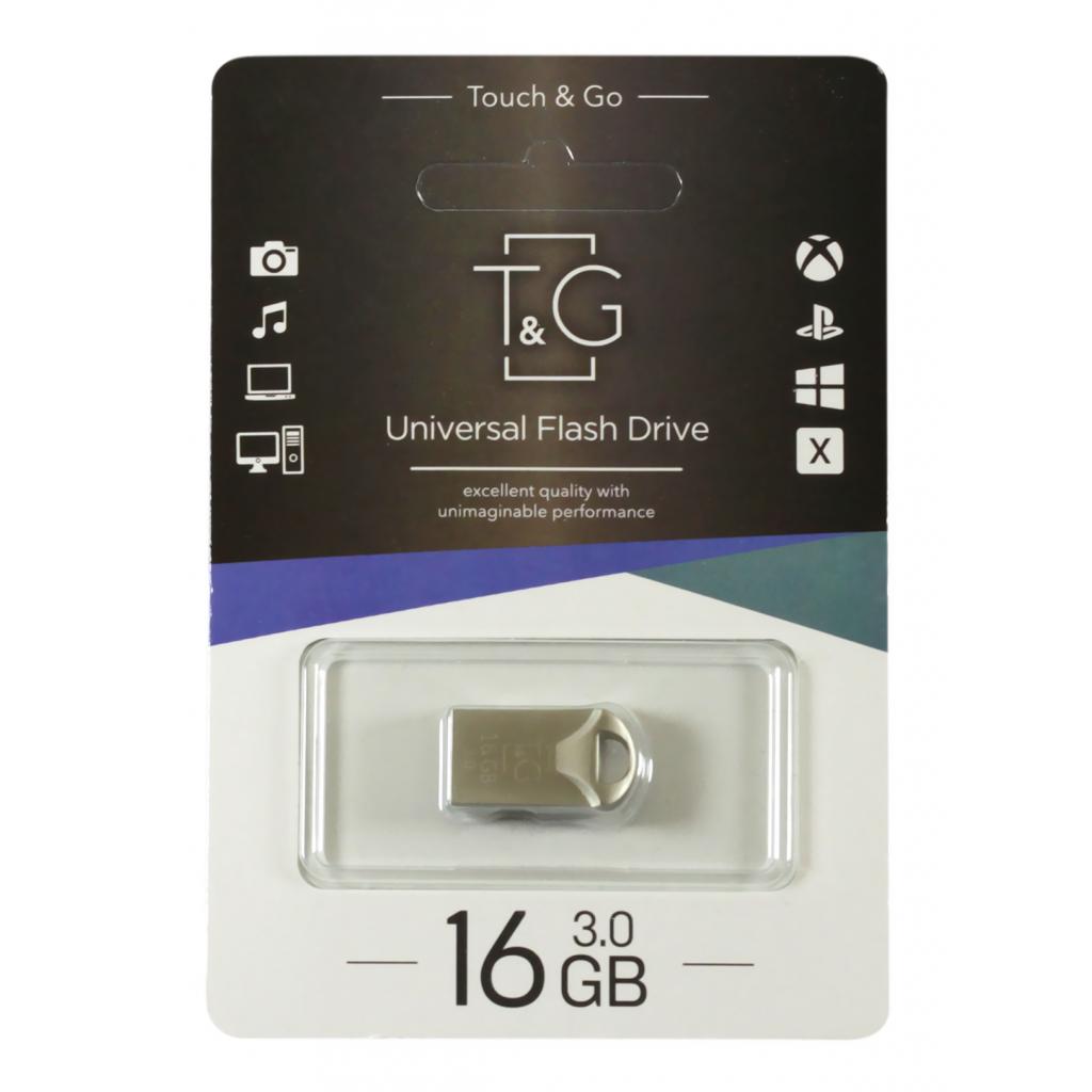 USB флеш накопичувач T&G 16GB 106 Metal Series Silver USB 3.0 (TG106-16G3)