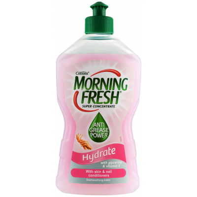 Засіб для ручного миття посуду Morning Fresh Hydrate 400 мл (5900998023393)