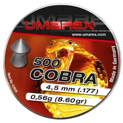 Пульки Umarex Cobra 0,56 гр (500 шт) (4.1916)