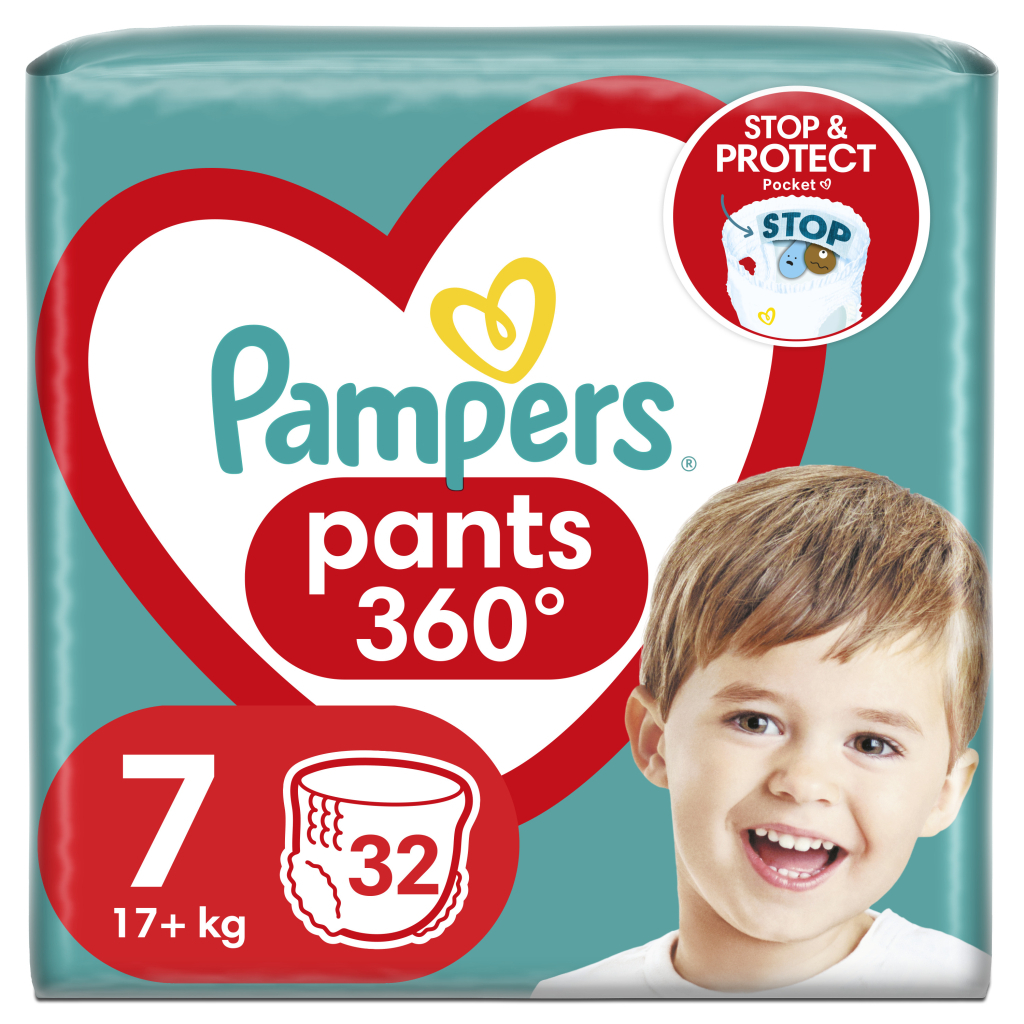 Підгузок Pampers Pants Розмір 7 (17+ кг) 32 шт (8006540374559)