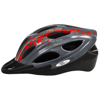 Шолом Good Bike L 58-60 см Grey/Red (88855/5-IS)