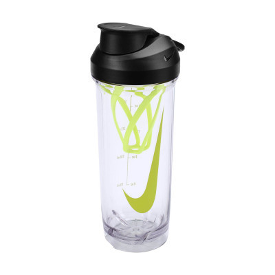 Пляшка для води Nike TR Recharge Shaker Bottle 2.0 24 OZ салатовий, чорний 709 мл N.101.0724.914.24 (887791762184)