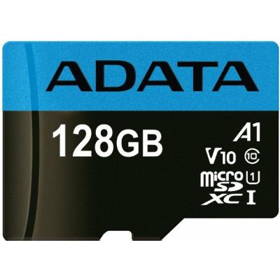 Карта пам'яті ADATA 128GB microSD class 10 UHS-I A1 Premier (AUSDX128GUICL10A1-R)