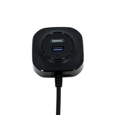 Концентратор Remax FONYE 4 порта USB 3.0, black (RU-U8-BLACK)