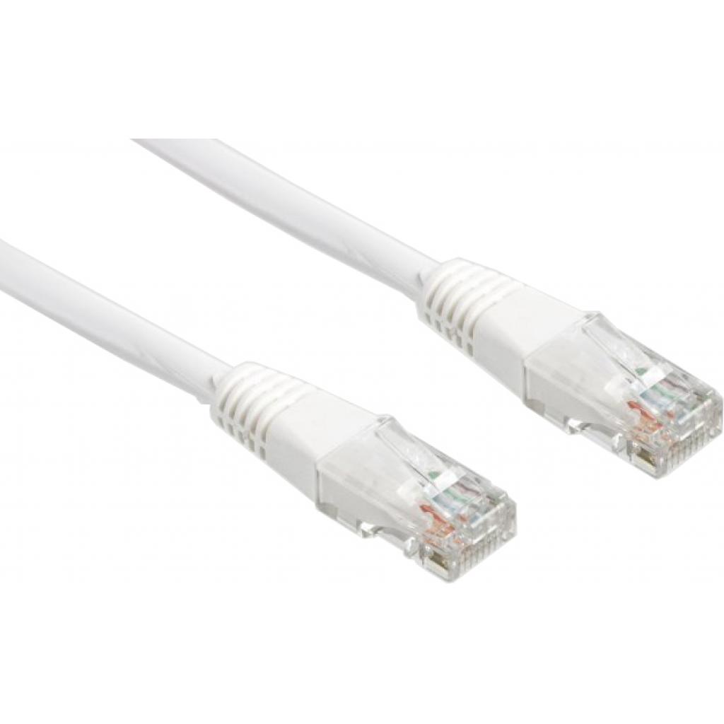 Патч-корд 0.25м UTP cat 5е Cablexpert (PP12-0.25M-W)