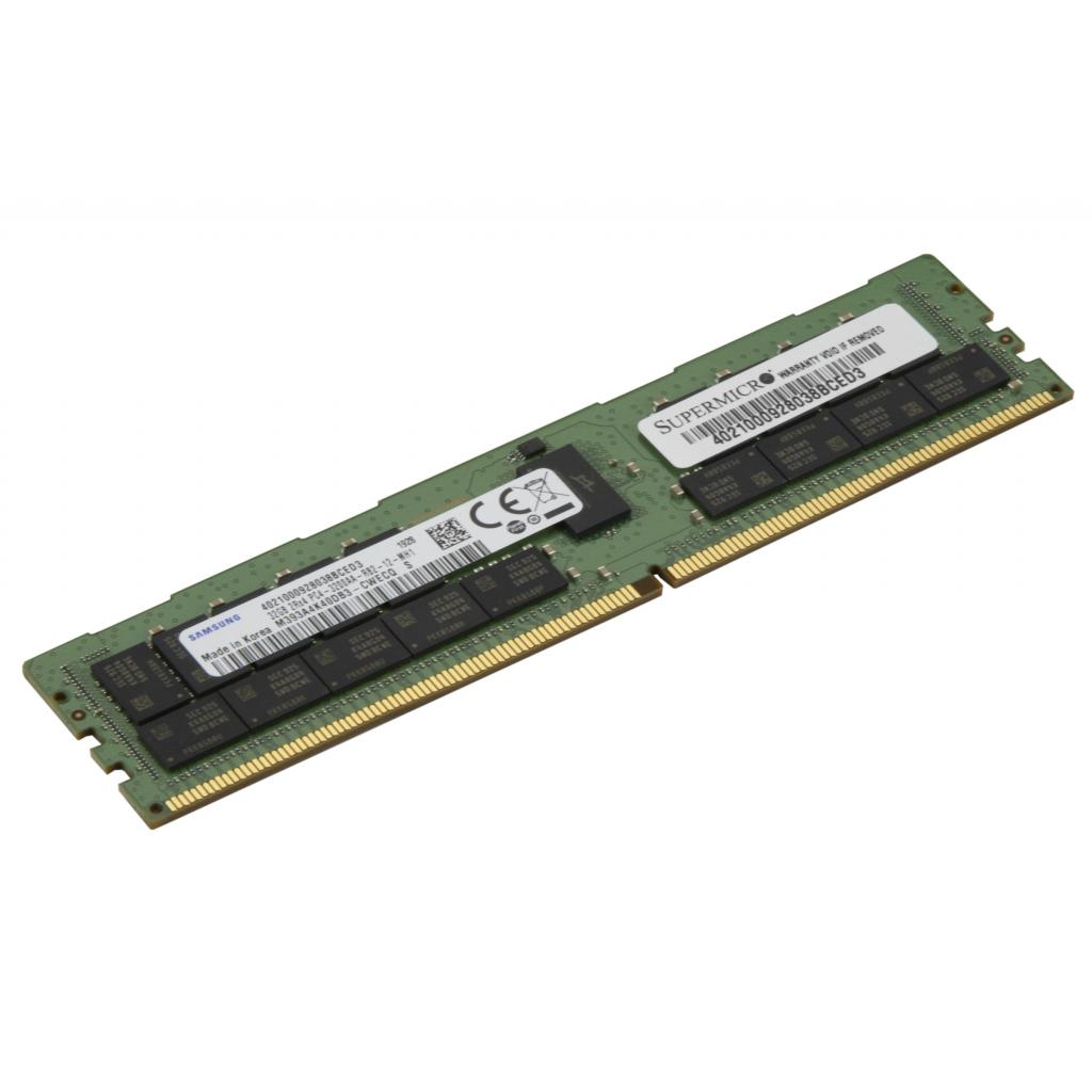 Модуль пам'яті для сервера DDR4 32GB ECC RDIMM 3200MHz 2Rx4 1.2V CL22 Supermicro (M393A4K40DB3-CWE/MEM-DR432L-SL02-ER32)