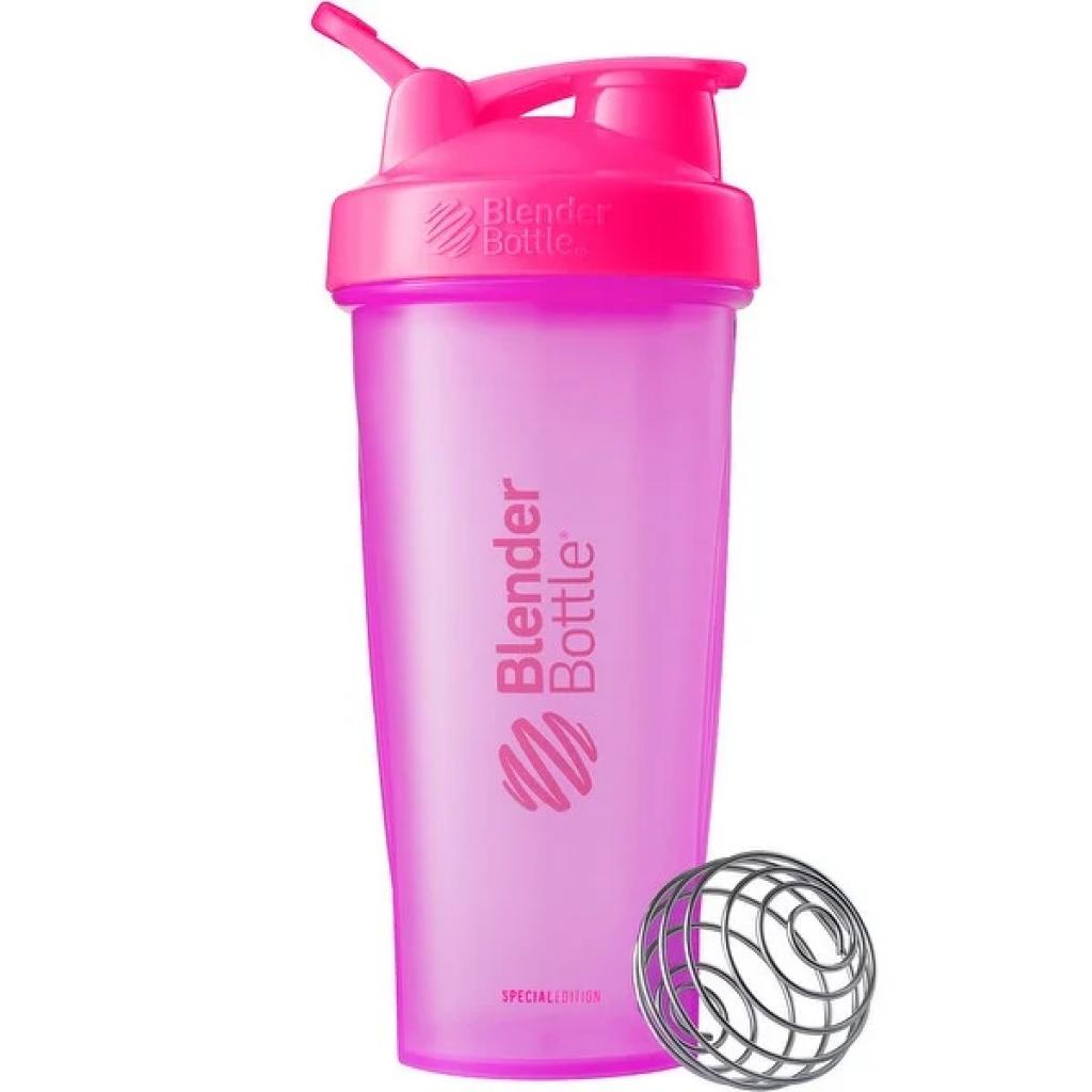 Шейкер спортивний BlenderBottle Classic Loop 820ml Special Edition Pink ORIGINAL (Loop 28oz Flamingo)