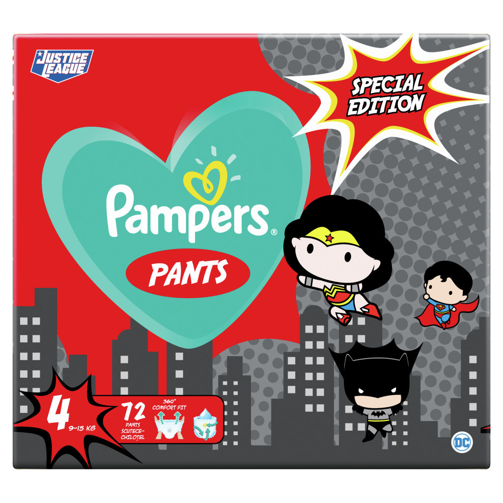 Підгузок Pampers трусики Pants Special Edition Розмір 4 (9-15 кг) 72 шт. (8001841968254)