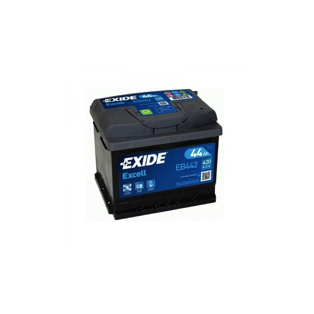 Акумулятор автомобільний EXIDE EXCELL 44A (EB442)