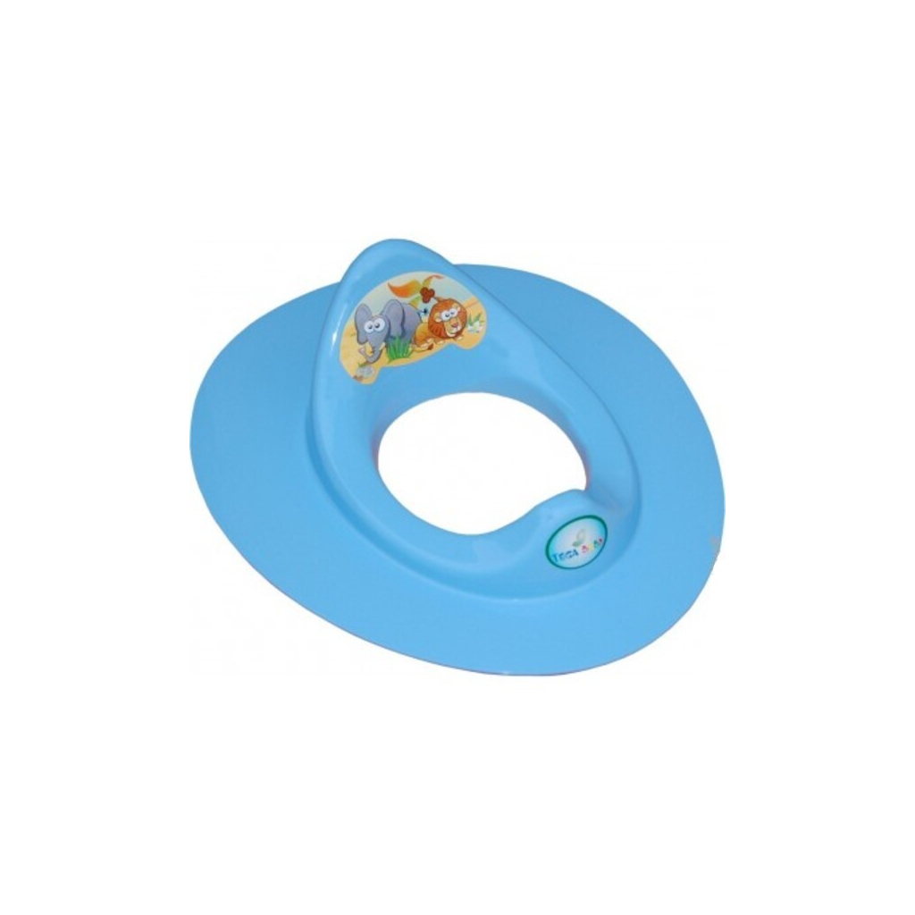 Накладка на унітаз Tega Baby Safari антиковзна blue (Tega SF-012 blue)