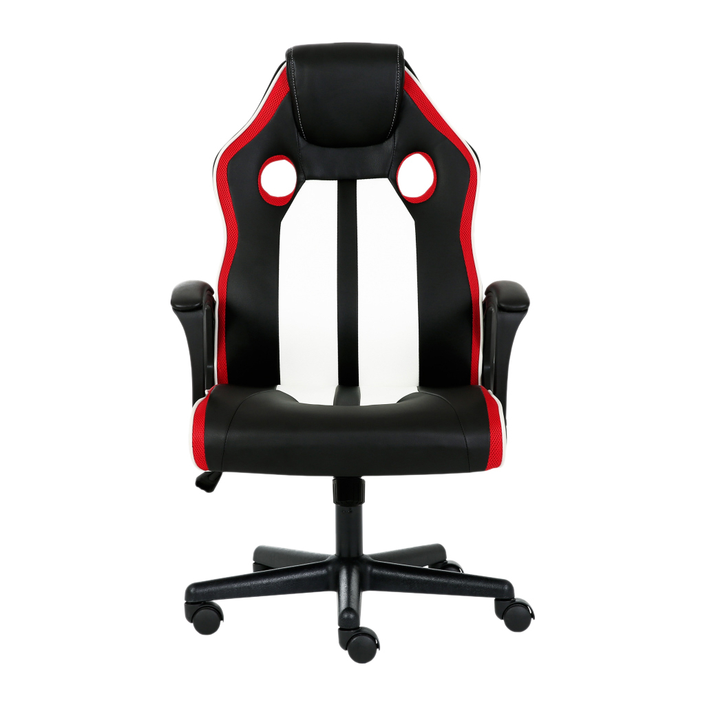 Крісло ігрове GT Racer X-2301 Black/White/Red