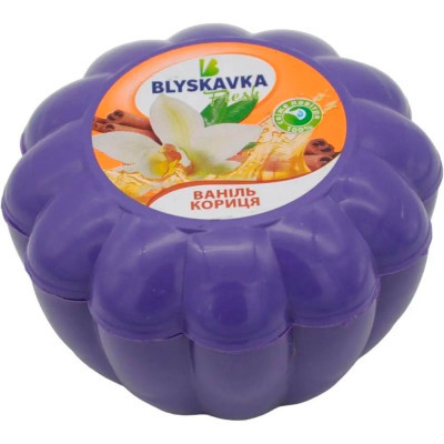 Освіжувач повітря Blyskavka Fresh Гелевий Ваніль-Кориця (4820214190726)