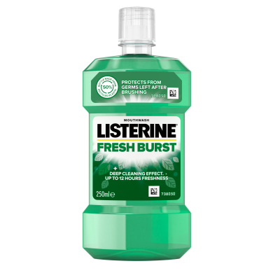 Ополіскувач для порожнини рота Listerine Сплеск свіжості 250 мл (5010123703431)