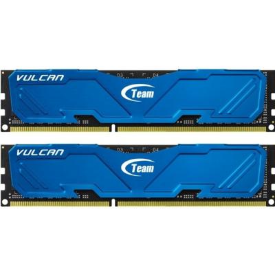 Модуль пам'яті для комп'ютера DDR3 16GB (2x8GB) 1866 MHz Vulcan Blue Team (TLBED316G1866HC10SDC01)