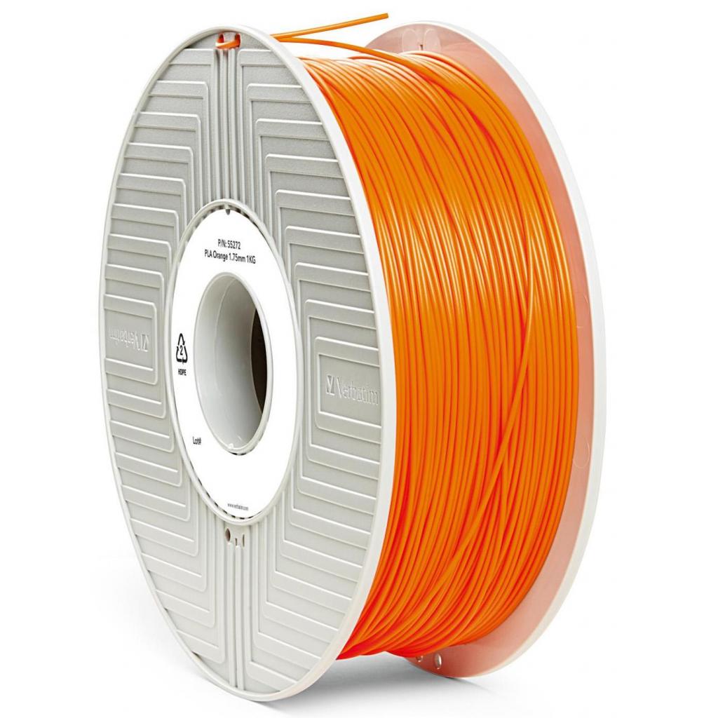 Пластик для 3D-принтера Verbatim PLA 1.75 mm Orange 1kg (55272)