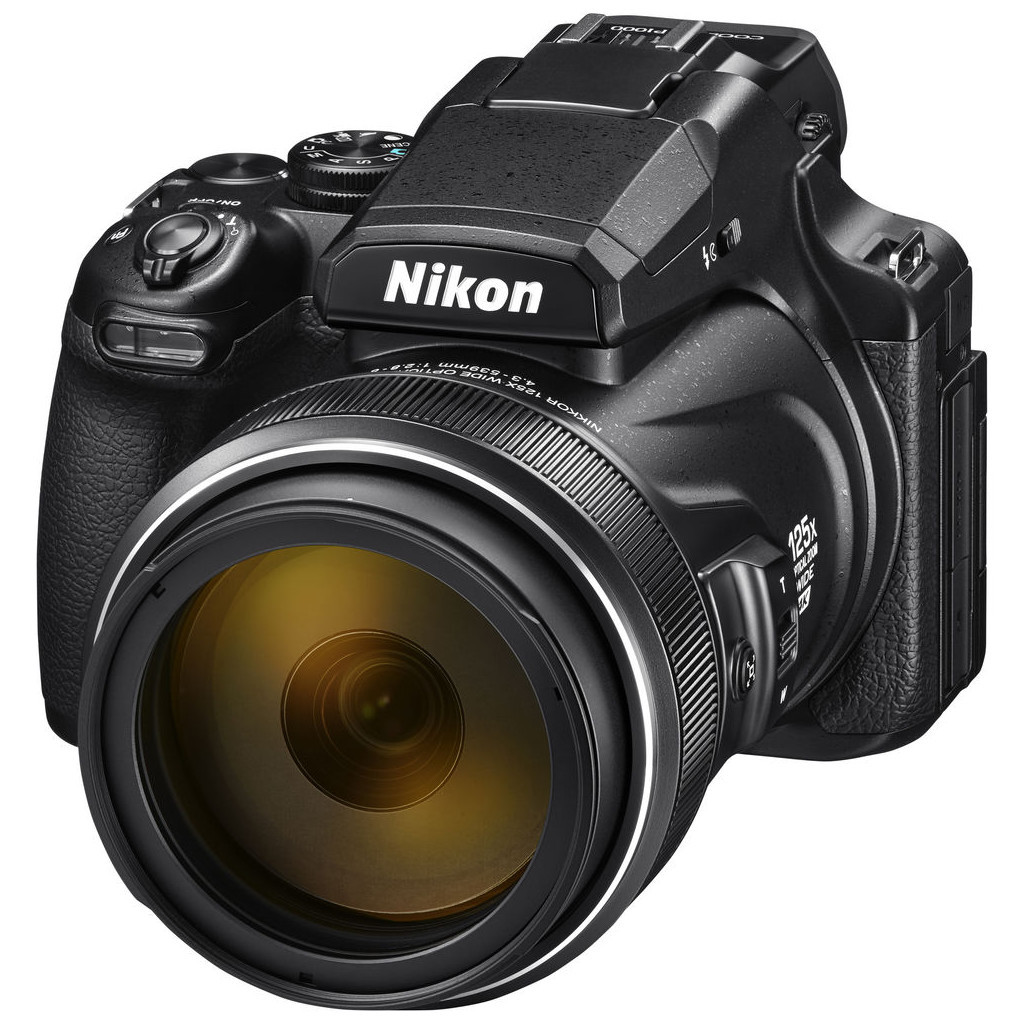 Цифровий фотоапарат Nikon Coolpix P1000 Black (VQA060EA)