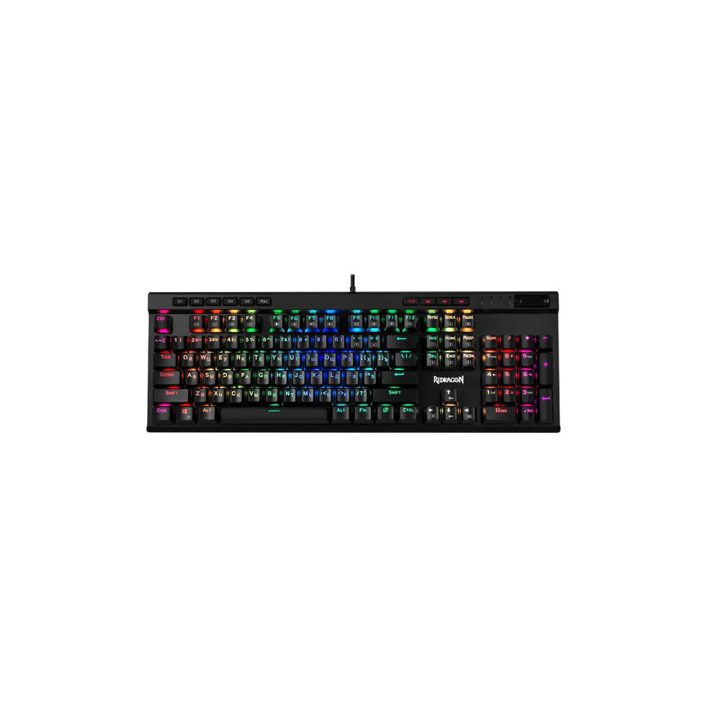 Клавіатура Redragon Vata Pro RGB USB Black (78334)