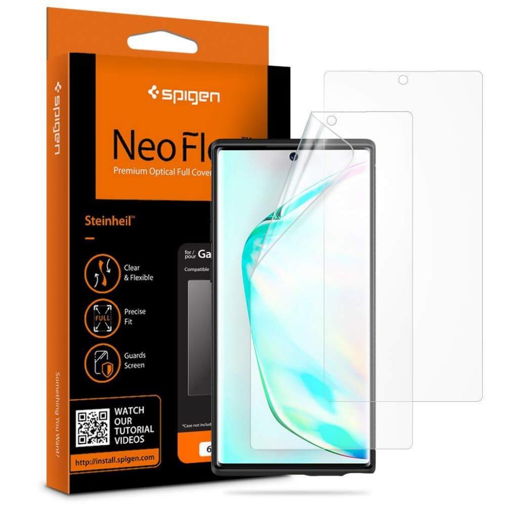 Плівка захисна Spigen Galaxy Note 10 Neo Flex, HD (2 pack) (628FL27298)