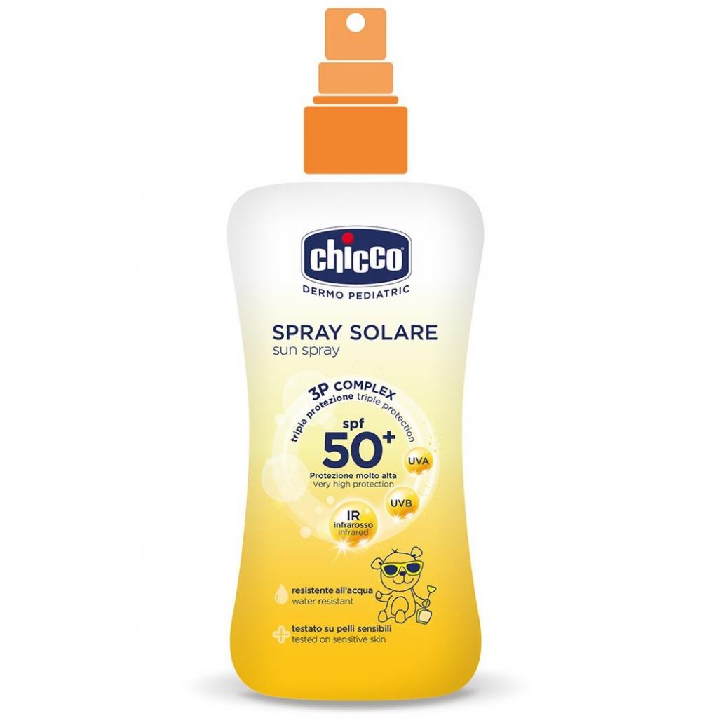 Дитяче молочко Chicco Сонцезахисний спрей SPF 50 150 мл (09159.00)