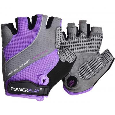 Велорукавиці PowerPlay Women 5023 Purple S (5023A_S_Purple_Lady)