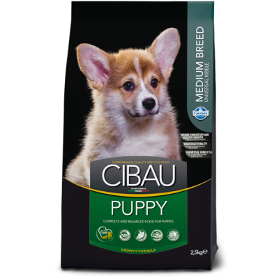 Сухий корм для собак Farmina CIBAU PUPPY MEDIUM з куркою 2.5 кг (8010276030931)