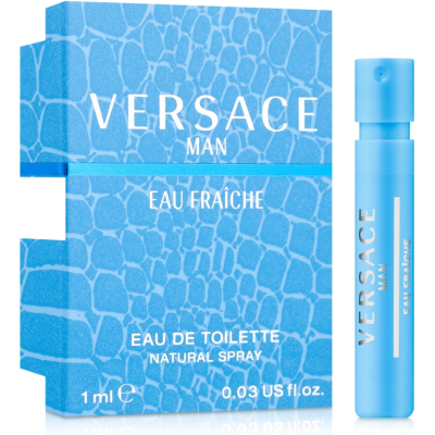 Туалетна вода Versace Man Eau Fraiche пробник 1 мл (8018365500105)