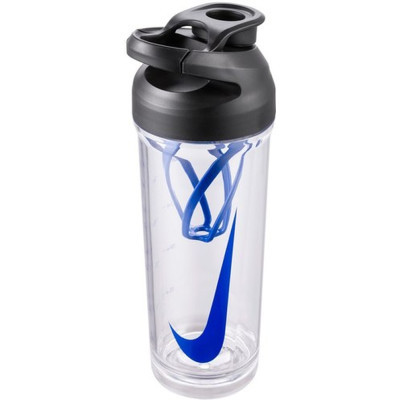 Пляшка для води Nike TR Recharge Shaker Bottle 2.0 24 OZ чорний, синій 709 мл N.101.0724.913.24 (887791762313)