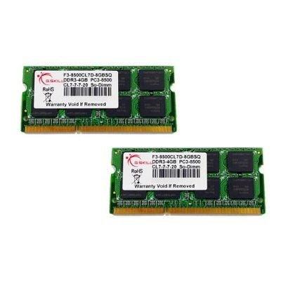 Модуль пам'яті для ноутбука SoDIMM DDR3 8GB (2x4GB) 1066 MHz G.Skill (FA-8500CL7D-8GBSQ)