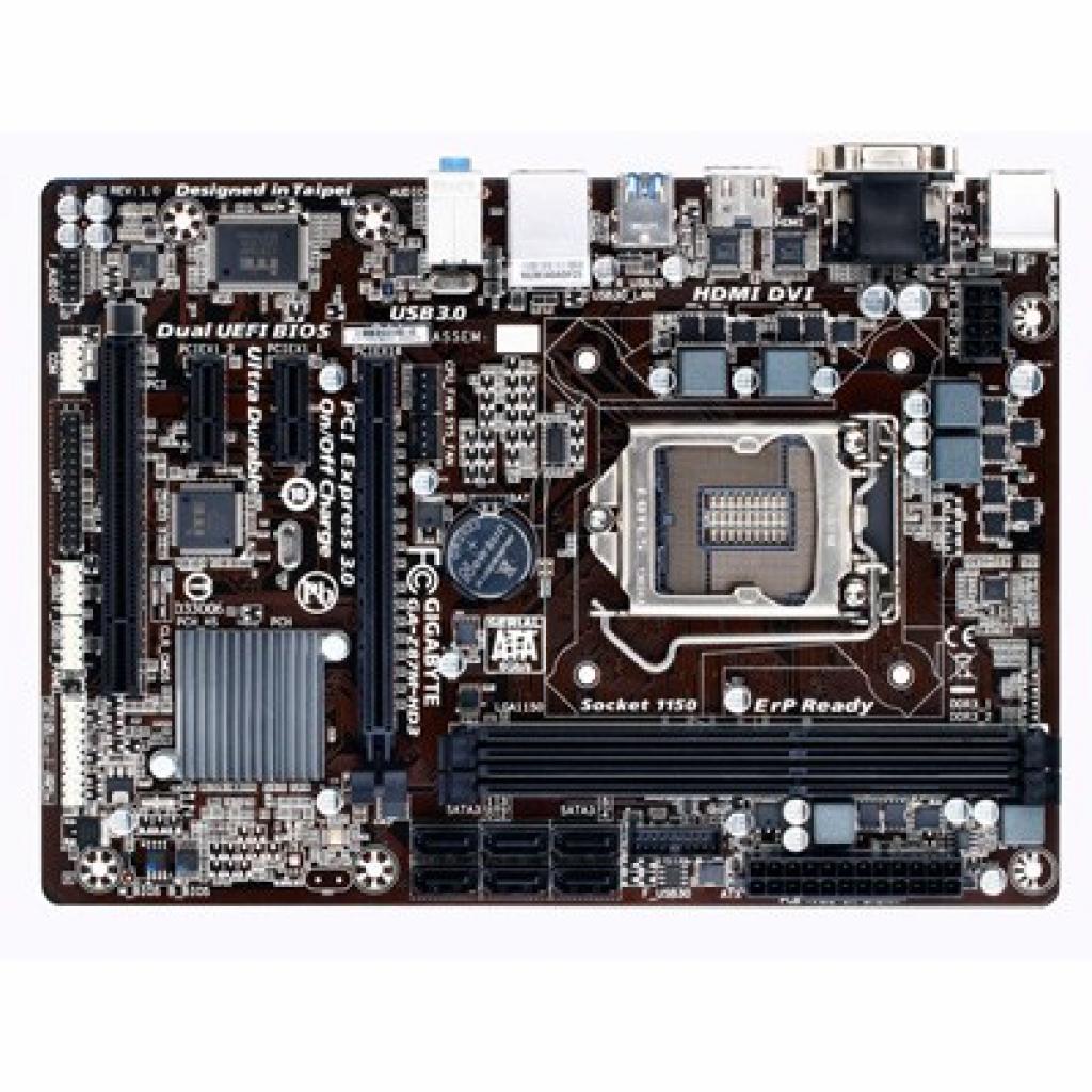 Материнська плата GIGABYTE GA-Z87M-HD3