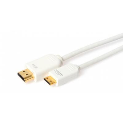 Кабель мультимедійний HDMI A to HDMI C (mini), 3.0m Techlink (726413)