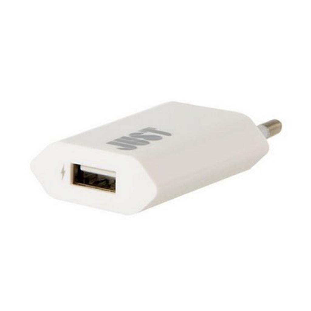 Зарядний пристрій Just Trust USB Wall Charger (1A/5W, 1*USB) (WCHRGR-TRST-WHT)