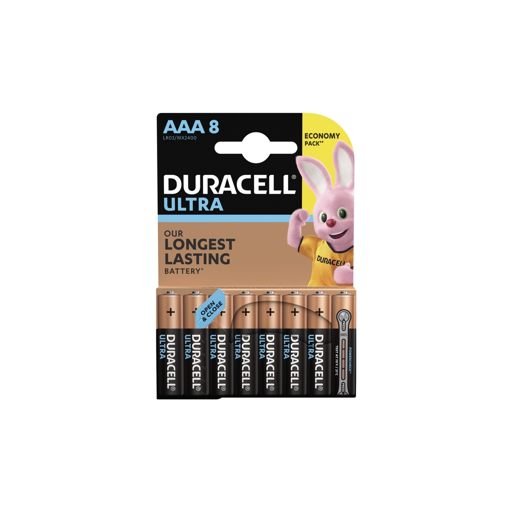 Батарейка Duracell Ultra AAA LR03 * 8 (5005821)