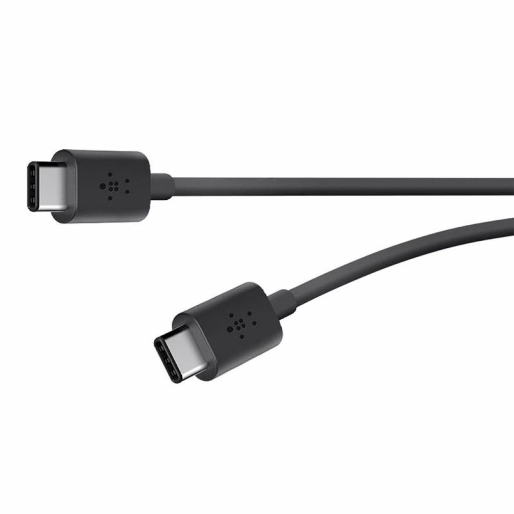 Дата кабель USB 3.1 Type-C to Type-C 1.8m Mixit 3A black Belkin (F2CU043BT06-BLK)